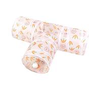 JIEBWCHA Túneles para Gatos De Interior,Tubo Plegable Interactivo 3 Vías para Gatitos | Accesorio Mascotas, Juguete Interactivo para Gatos Perros Conejos Interior Exterior Ejercicio Enriquecimiento