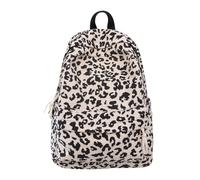 JIEDOUKEJI Mochila Escolar Leopardo Niña Mujer de Pana Mochilas Secundaria Universidad Casual Ligero Mochila Informal Viajar