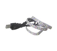 jieGorge 5V 2835 30SMD/50CM Blanco/Blanco Cálido/Azul Tira de Luz LED Barra de Luz de la Luz de la Televisión Trasera Iluminación, Luz LED para el Día de Pascua (Azul)