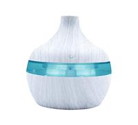 jieGorge Difusor de aceites esenciales de aire aroma, humidificador LED para aromaterapia, humidificador para día de Pascua (blanco)