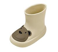 jieGorge UK Wellies - Botas de lluvia para niños, antideslizantes, impermeables, para barro, cómodas, ligeras, para exteriores, para niños y niñas, bonitas botas de lluvia suaves con estampado de