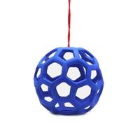 jiejack Caballo de heno, juguete para caballos,Heno colgante ralentizar la alimentación,Pelota de alimentación de caballos, cabras, ovejas (azul)