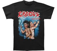 JIEKXAONF Exodus Band Men's Bonded by Blood Cotton Black Men's T-Shirt