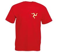 JIEKXAONF Isle of Man T-Shirt Manx TT Motorcycle Enthusiast Various Sizes & Colours
