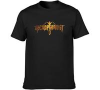 JIEKXAONF Necrophagist Epitaph T-Shirt Mens Black Tees Unisex Shirt