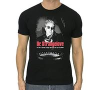 JIEKXAONF Strangelove t-Shirt Men 1964 Movie Cotton Black