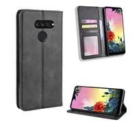 Jielangxin Funda de Cuero PU Funda para LG K50S,Funda para LG LMX540BMW K Series K50S 2019 / LMX540EMW Funda Carcasa Case Funda Black