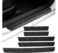 JIEMABAIHUO 5 Piezas Protección del Umbral de Protección Puerta, Protector para Paragol PES Trasero para Kia Sportage 5 GT-Line 2021-2025, Pegatina para Umbral de Coche Accesorios