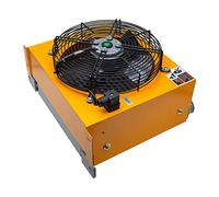 Jieotwice AH1012T-CA Enfriador de Aire Hidráulico Radiador de Aceite Refrigerado Por Aire Serie AF enfriador de Aceite Hidráulico de Aluminio(AC 220V)
