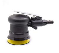 Jieotwice Mini Pulidora de Lijadora Orbital Aleatoria de Palma de Aire, Almohadilla Redonda Circular de 3 Pulgadas Herramientas Neumáticas de 75 mm WL-20314(12000RPM)
