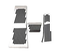 JIERS para BMW X5 X6 E70 E71 E72 F15 F16 2007-2018, en el Acelerador del Coche, Freno, reposapiés, Almohadillas para Pedales, Accesorios de Estilo de Coche, aleación de Aluminio