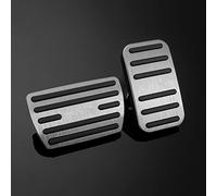 JIERS para Honda CRV CR-V 2017-2020, Accesorios de Cubierta de Pedal de Freno de Gas de Acelerador de Combustible de Pedal de Coche de aleación de Aluminio