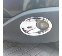 JIERS para Nissan Qashqai Dualis J10 2010-2013, Cubierta de luz antiniebla Delantera Trasera cromada ABS, embellecedor de Bisel superpuesto para lámpara Trasera