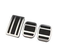 JIERS para Opel Grandland X 2017-2019, AT/MT, Kit de Pedal de Embrague de Freno y Acelerador, Cubierta de Estilo de Placa, Accesorios para automóviles