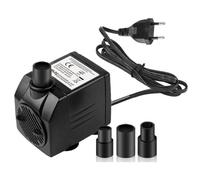 JIERTOP Bomba de Agua Sumergible 600L/H 12W Ultra Silenciosa con Cable 1,83m para Fuente de Jardín, Cuenca, Acuario, Cascada, Filtración, Hidropónica