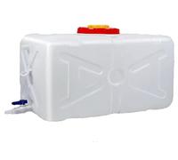 JIESOO Contenedor Agua con Grifo, Perfecto For Acampar Hacer Senderismo Montañismo Emergencias Deportes Picnics Viajes Actividades Al Aire Libre(100L-T)