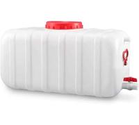 JIESOO Cubos Plástico Grado Alimenticio Almacenamiento Agua Portátil con Grifo For Acampar Hacer Senderismo Escalar Otros Viajes Al Aire Libre