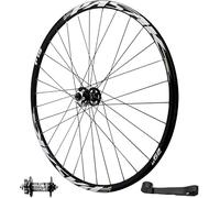 JIESOO Juego Ruedas Bicicleta MTB, Llanta Bicicleta con Freno Disco, Bujes Rodamiento Sellados 135 Mm, Rueda Montaña 32 Radios for Casete 7-11 Velocidades(Qr Front,29 Inch)