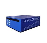 JIESOO Jump Box - Caja de entrenamiento de espuma suave mejorada, apilable, utilizada para entrenamiento de salto, entrenamiento de presión y entrenamiento físico, adecuada para ejercicio de gimnasio