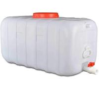 JIESOO Tanque Agua Tanque Agua 25L/50L/75L/110L/150L/200L, Recipiente Almacenamiento Agua Viajes Al Aire Libre, Tanque Agua Potable Portátil For Acampar Casa, Picnic(150L)