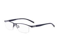 JIETIAN Gafas fotocrómicas Inteligentes al Aire Libre de los Hombres, Marco metálico 1.56 Lente de Resina no esférica para Leer Gafas de Sol / UV400,Azul,+2.0