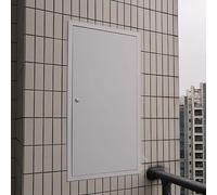 Jievmrs Trampilla Pladur Puerta de Acceso de 22x30, 24x36, 36x36, 36x48, 36x60, Panel de Acceso a la Pared de Plomería Exterior para Paneles de Yeso, Pestillo de Aluminio(90x90cm(36x36in))