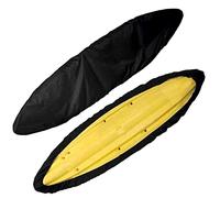 JIEXUHDE Cubierta de Kayak, Cubierta de Almacenamiento de Canoa, Funda de Kayak Universal Profesional para Pesca Barco, Canoa, Kayak Almacenamiento Al Aire Libre(Size:4.5m/14.7ft,Color:Negro)