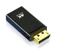 JIEYUCHU Adaptador Displayport a HDMI, Resolución 4K 1080P Adaptador DisplayPort Macho a HDMI Hembra, para Monitor, Proyector, Mac, Tableta, HDTV