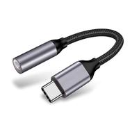 JIEYUCHU Adaptador USB C a Jack 3.5mm, Cable de Audio Tipo C a Auxiliar Compatible con Phone 16 Pro Max/15 Pro MAX, Sam Sung Galaxy S24 S23 S22, Huawei P40/P30 Pro/Mate