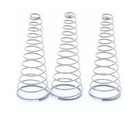 JIEYUZYUO 10 Resortes de Compresión Cónicos de Torre, Acero Inoxidable 304 Resortes de Torre, Resortes de Presión Cónicos, Diámetro Del Alambre: 0.5-0.8 Mm/Color/10Pcs 0.7 * 4.5-8 * 10Mm