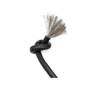 JIEYUZYUO 1M Heat-Resistant Cable 30 28 26 24 22 20 18 16 15 14 13 12 10 Awg,Ultra Soft Silicwire High Temperature Flexible Copper/Nero/24Awg