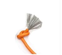 JIEYUZYUO 1M Heat-Resistant Cable 30 28 26 24 22 20 18 16 15 14 13 12 10 Awg,Ultra Soft Silicwire High Temperature Flexible Copper/Orange/15Awg