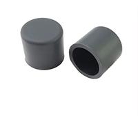 JIEYUZYUO 2-10Pcs Silicrubber Round End Caps Pipe Cover Black 2.8-24.7Mm,Rubber Female Caps Round Tube Insert Stoppers/5 Pcs/a 13.7Mm