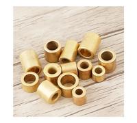 JIEYUZYUO 2/5/10 Manguitos de Latón Casquillo de Base, Diámetro Interior: 3,0 Mm, 4 Mm, 5 Mm, 6 Mm, 8 Mm, 10 Mm, 12 Mm. Casquillo de Cojinete para Bloque Deslizante, Longitud: 4-20 Mm./3* 5 * 6Mm 10Pc