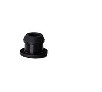 JIEYUZYUO 5Mm-14Mm 5/10Pcs Black Solid Silicrubber Caps T Type Plug Cover Snap-On Gasket Blanking End Seal Stopper/5Pcs/a 34.6Mm