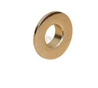 JIEYUZYUO Agujero Redondo para Lavabo de Baño, Tapa de Rebose, Lavabo Dere, Inserto de Cocina, Tapón de Anillo Cromado de Latón de 1,8 M/Thickness 1.0Mm