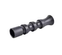 JIEYUZYUO Conector de Tubería de Pvc Negro, Codo de 20 a 50 Mm, Unión en T para Acuario, Suminideua, Drenaje, Conectores de Tapa, Accesorios de Riego para Bricolaje./Round Duckbill B/20Mm Black