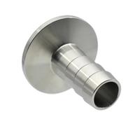 JIEYUZYUO Conector Dentado para Manguera de Vacío de Acero Inoxidable 304, Kf10, Kf16, Kf25, Kf40, Kf50, Adaptador de Brida de Tres Clips para Vacío/Color/Kf50-8Mm