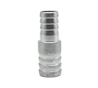 JIEYUZYUO Conector Recto Reductor de Púas para Manguera de 6, 8, 10, 12, 13, 14, 15, 16, 18, 19 Y 20 Mm - 60 Mm, Accesorio de Tubería de Acero Inoxidable 304 Paraua, Aire Y Combustible/Color/12Mm-14M