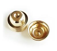 JIEYUZYUO Cuencos Tibetanos, Platos Decorativos de Latón, Artículos Budistas de Mesa, Copa de Meditación Dere, 7 Chakras/Diameter 5.8 cm