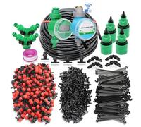 JIEYUZYUO de Riego Inteligente para Jardín de 50 M, Manguera de 4/7 Mm, Kit de Gotero Ajustable, Temporizador Automático/Compatible con Wifi, Micro Riego por Goteo/D*50M-Wifi/Size