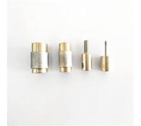 JIEYUZYUO Diamond Electric Grinding Wheel, Grinding Wheel, Glass Ceramic Grinding Tool, Wet Grinding Table Accessories Brass Core Standard Bit Head Mcb01 Mcb34 Mcb18 Mgb14/4 Pcs Of All