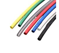 JIEYUZYUO Heat Shrink Tube 5M Heat Shrink Tube Dia 0.6/0.8Mm/1Mm/2Mm/3.0Mm/4Mm/5Mm/ 6Mm, 2:1 Shrink Ratio, Cable Sleeve Protection Kit/Black/5.5Mm