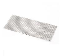 JIEYUZYUO Láminas de Malla de Titanio para Electrolisis Y Láminas de Malla de Titanio Puro de Electrodos de 2 Mm de Espesor/2X300X300Mm