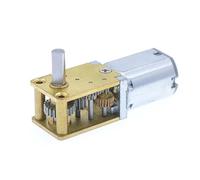 JIEYUZYUO Micromotorreductor de 4/15/30/60/63/120/381 Rpm, Motorreductor de Baja Velocidad, Minimotorreductor de Cc de 3 V, 6 V Y 12 V./3V 13Rpm