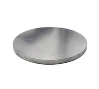 JIEYUZYUO Placa Rede Aluminio 6061, Disco Redondo de 200 Mm de Diámetro Y 1 Mm de Espesor, 2 Mm, 3 Mm, 4 Mm, 5 Mm, 6 Mm, 5 Mm Y 10 Mm de Espesor/6 * 200Mm 1Pc