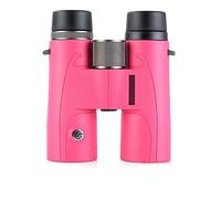 JIEZM Binoculares Coloridos 8x42 10x42 telescopio para Adultos Binocular Regalo Exterior Concierto Compacto HD Camping Herramienta óptica Senderismo