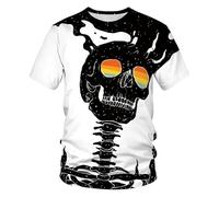 JIFENLI Hombre 3D Estampado Camiseta Moda De Verano Creativo Divertido Economía del Cuerpo Humano Camisetas Gráficas Hombre Casual Hip Hop Harajuku Streetwear Tops