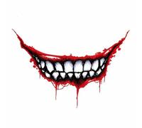 JIFENLI Parachoques Ventana Trasera Pvc Decal Joker Graffit Mouth Sticker Pegatina De Coche Impermeable Para 13Cm/17Cm