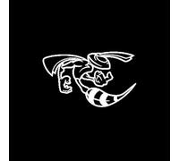 JIFENLI Pegatinas Para Automóviles 9.2Cmx15.8Cm Calcomanía Mighty Bee Hornet Wasp Pegatinas De Coche Motocicleta Bicicleta De Vinilo Bicicleta Negro/Plata